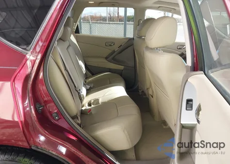 2010 Nissan Murano Sl из США, поврежденный, VIN JN8AZ1MW1AW125865